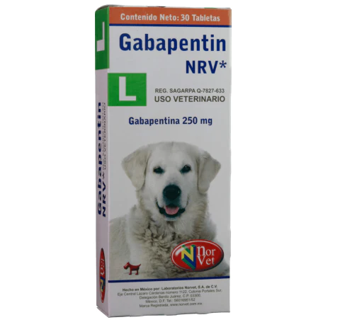 Gabapentin L 250 MG 30 Tabletas - Norvet Gabapentin L 250 MG 30 Tabletas - Norvet